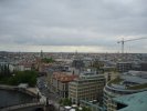 Berlin, une vue depuis le haut de la coupole.