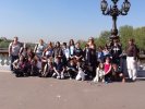 Photo de groupe au Pont Alexandre III