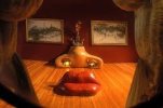 Une des salles du musée Dali en "trompe l'oeil"